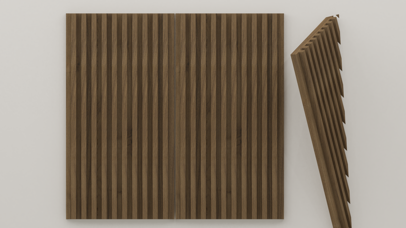 SLATTED ¾ - Elleganza Cabinetry